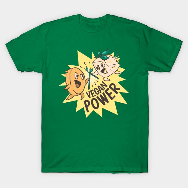 Vegan Power T-Shirt by machmigo